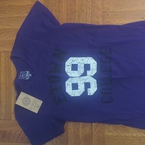Purple Etown College T-shirt-Brand new! Never worn!
